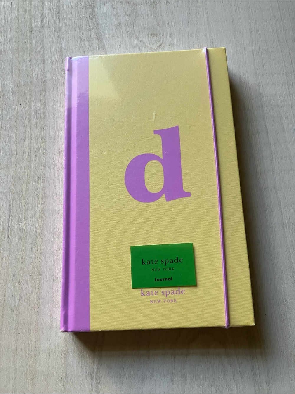 Kate Spade New York Just Mine “d”  Journal (NWT)